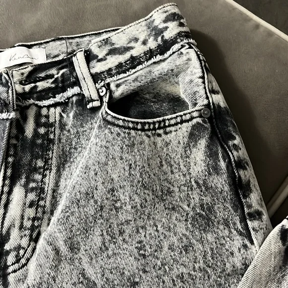 Kancan 5/26 acid wash jogger jeans 5 pockets zipperfly 100% cotton - Picture 6 of 12